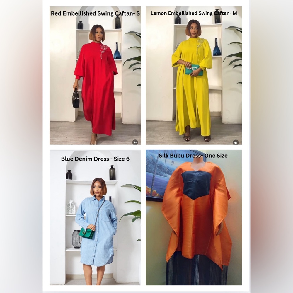 Bubu, caftan/kaftan Dresses.